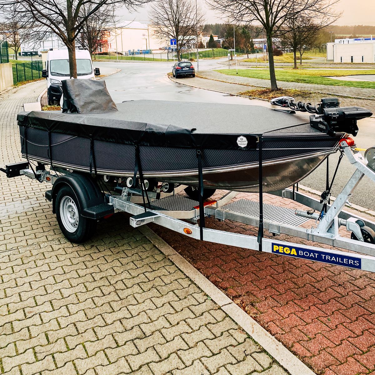 Bootsabdeckung Schwarz